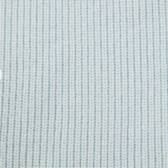 Lululemon Cotton Blend Half Zip Sweater in Powder Blue - Picture 4 of 9